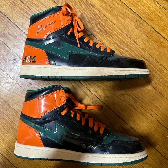 Air Kiy Size 10 Air KIY x Reves Paris 85 HI Green Croc - Size 10 | eBay main image 4